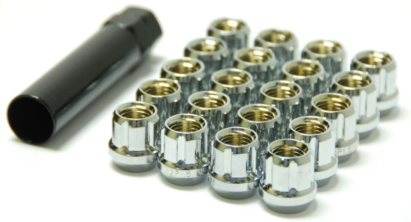 Wheel Mate 31885C Muteki Open End Lug Nuts - Chrome 12x1.25