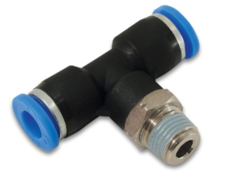 Vibrant 22630 Male Tee 1-Touch Fitting for 5/32in OD Tube (1/8in NPT)