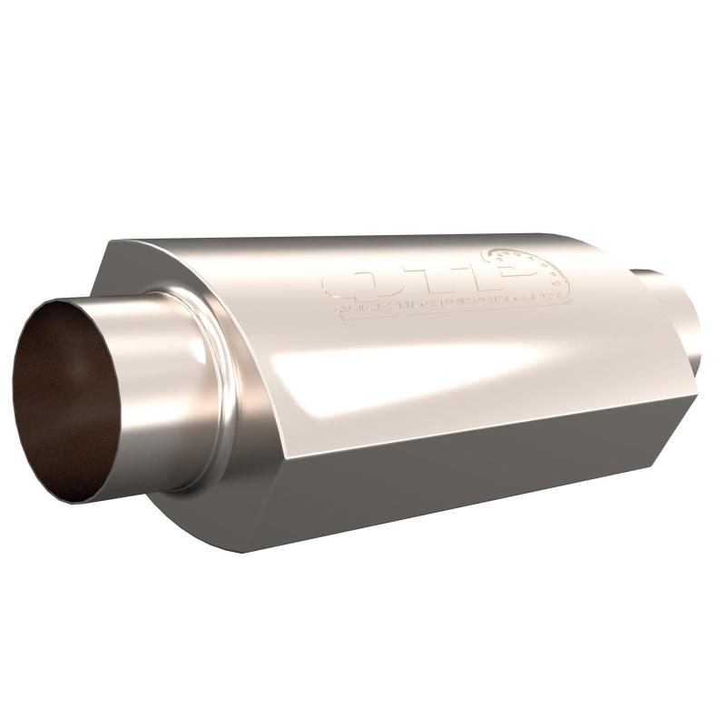 QTP 12350 3.5in Weld-On 304SS AR3 Muffler