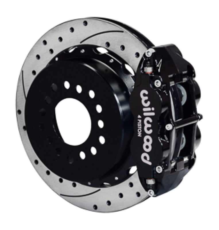 Wilwood 140-17658-D fits Narrow Superlite 4R Rear Kit 12.88in Drilled Rotors G-
