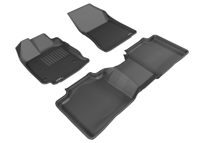 3D MAXpider L1TY13401509 22-24 fits Kia Carnival 8-Seat Kagu Black R2