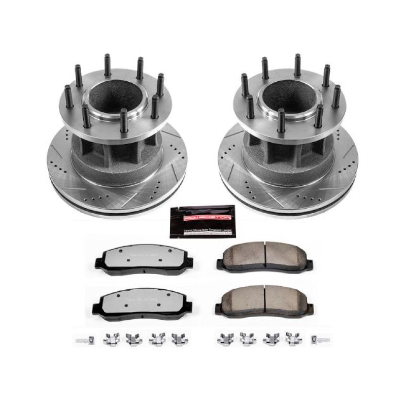 Power Stop K4595 36 fits Ford F-350 Super Duty Front Z36 Truck & Tow Brake Kit