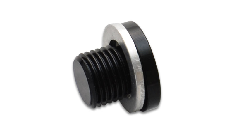 Vibrant 16660 M10 x 1.0 Metric Aluminum Port Plug with Crush Washer