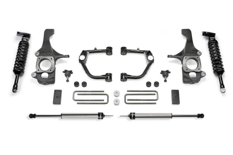 Fabtech K7028DL fits Toyota 07-15 Tundra 2WD/4WD 4in UCA Kit w/Bjs & Dlss Shks