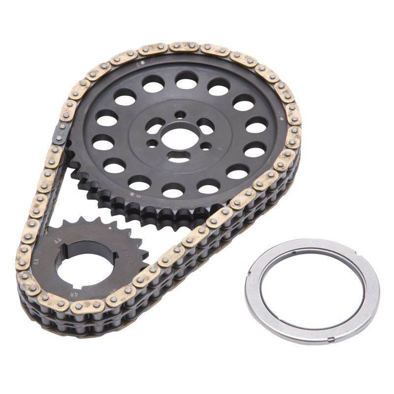 Edelbrock 7331 Hex-A-Just Roller Timing Set fits Chevy 90 Degree V6 and Small Block V8