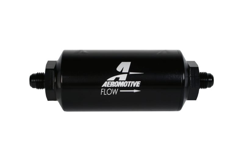 Aeromotive 12349 In-Line Filter - (AN-06 Male) 100 Micron Stainless Steel Eleme