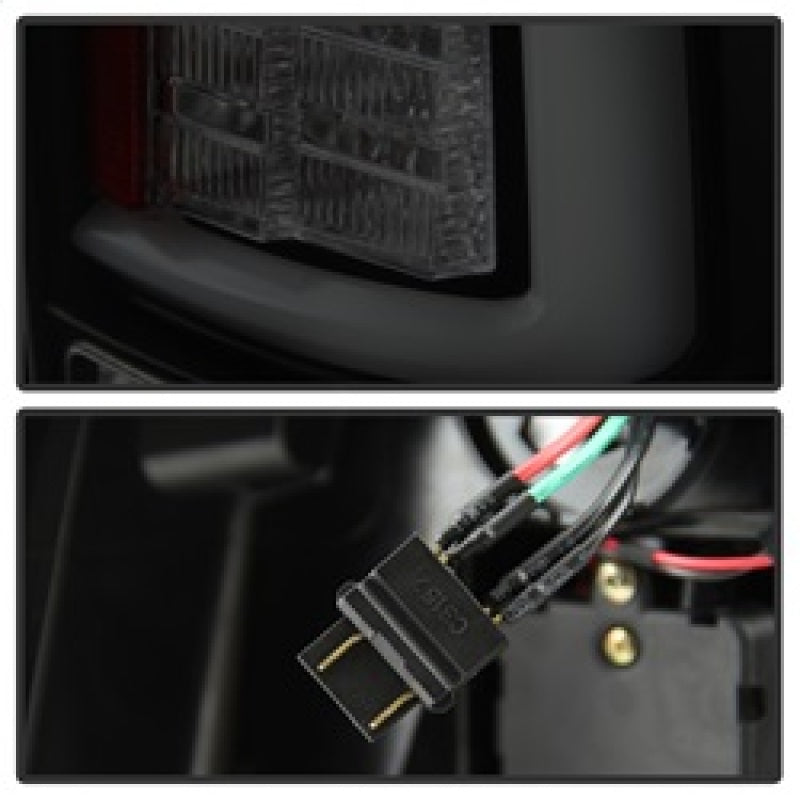 Spyder 5084033 fits Dodge 09-16 Ram 1500 Light Bar LED Tail Lights - Black Smok