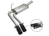 AFE 49-44070-B Series CB Middle-Side Exit SS Exhaust w/ Black Tips 09-16 fits G