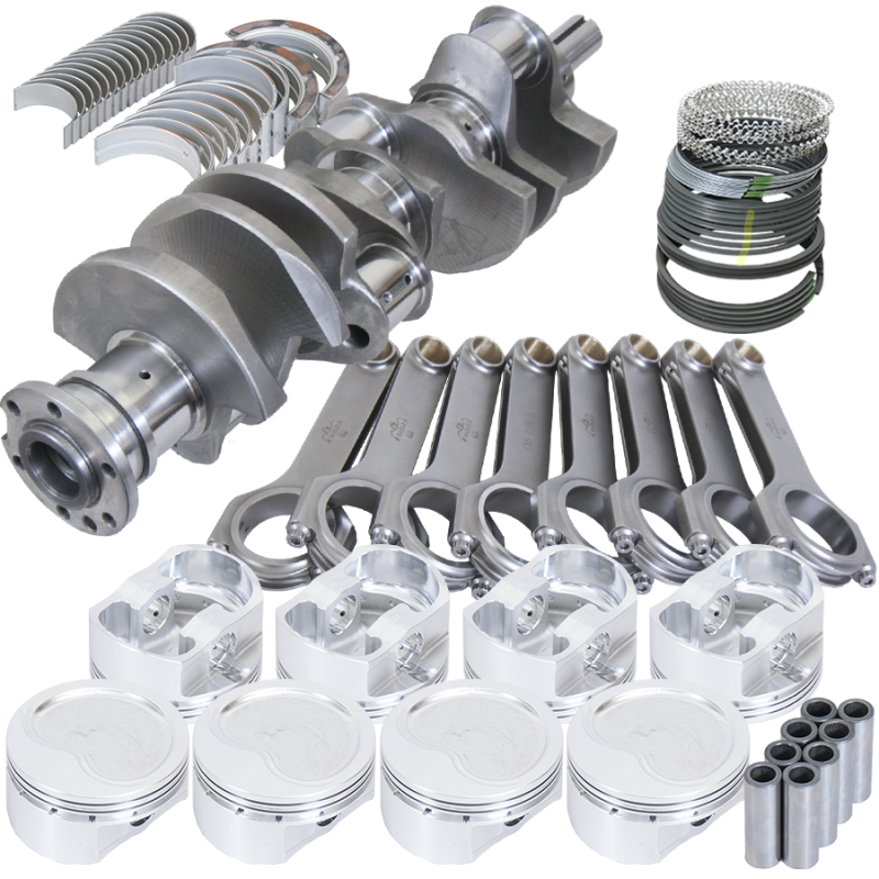 Eagle 42107030 fits Oldsmobile 455 4.500in Crank 7.100in H-Beam Forged 4032 -15cc 4.155in Piston Rotating Assembly