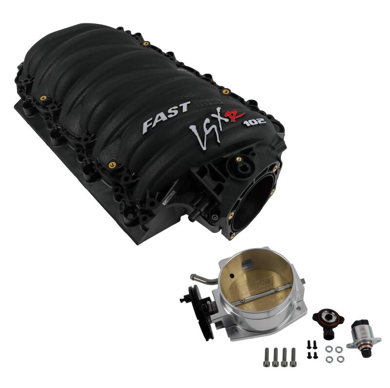 FAST 146302B-KIT LSXR Manifold 102MM LS1/2/6 Intake Manifold Kit - Black