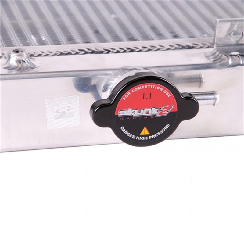 Skunk2 349-05-1500 Alpha Series 88-91 fits Honda CRX/Civic Radiator (Full Size) (Dual Core) (Manual Trans.)