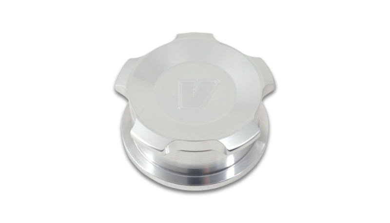 Vibrant 11288 1.5in OD Aluminum Weld Bungs w/ Polished Aluminum Threaded Cap