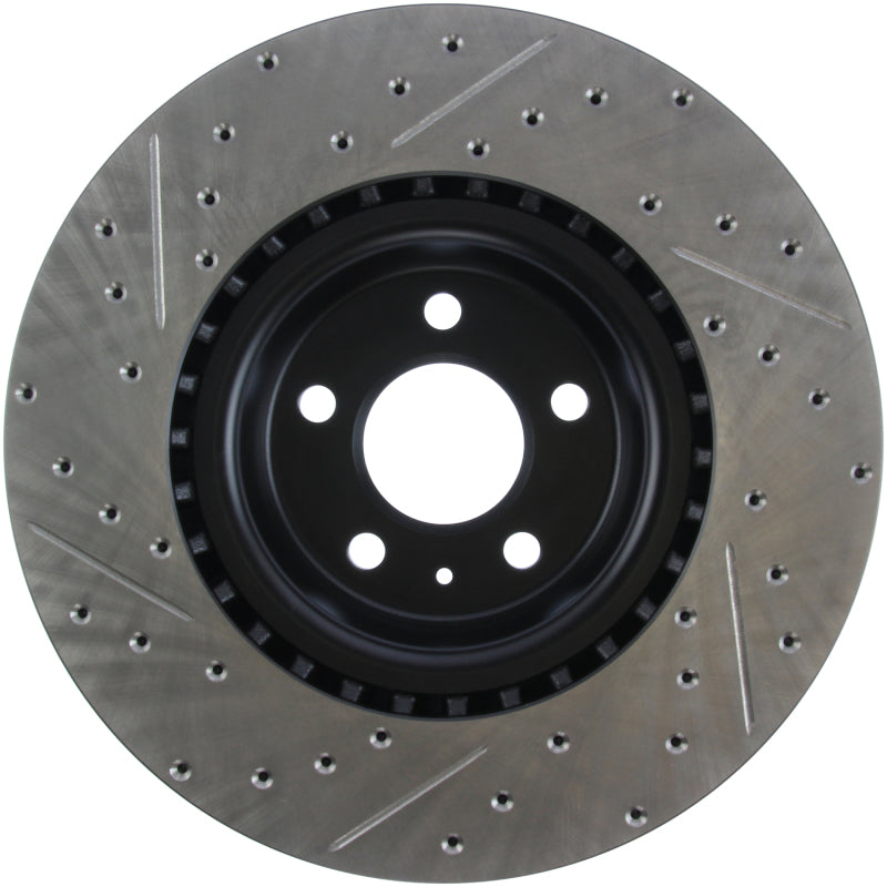 Stoptech 127.33138L Slotted & Drilled Sport Brake Rotor