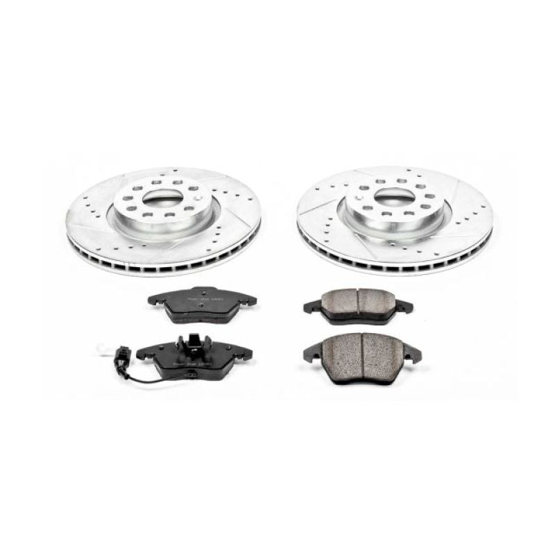 PowerStop K2259 fits Audi 06-13 A3 Front Z23 Evolution Sport Brake Kit
