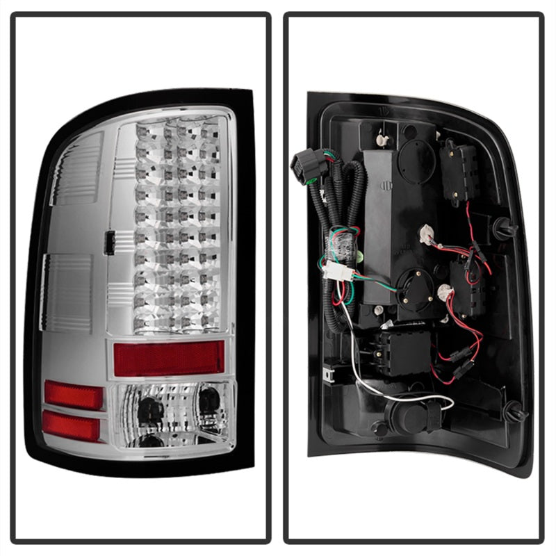 SPYDER 5014931 fits GMC Sierra (Not fit 3500 Dually 4 Rear Wheel)LED Tail Lights