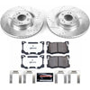 PowerStop K7030-26 15-16 fits Hyundai Genesis Front Z26 Street Warrior Brake Kit