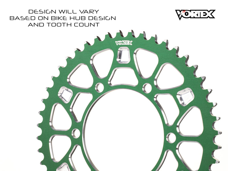 Vortex Racing V4 50 Tooth 520 Rear Sprocket - Green