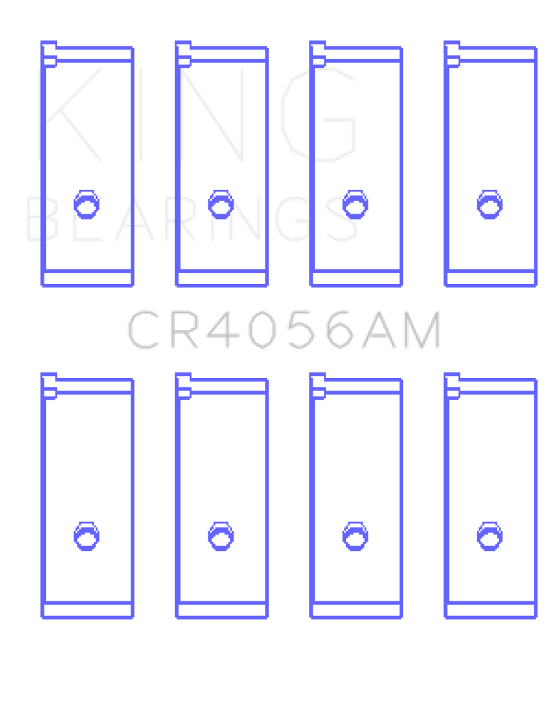 King CR4056AM fits Suzuki G15A/G16A/B (Size Standard) Rod Bearing Set