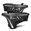 AlphaRex 880864 22-23 fits Toyota Tundra LUXX-Series Headlights Black w/White