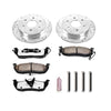 PowerStop K2445-36 04-10 fits Infiniti QX56 Rear Z36 Truck & Tow Brake Kit
