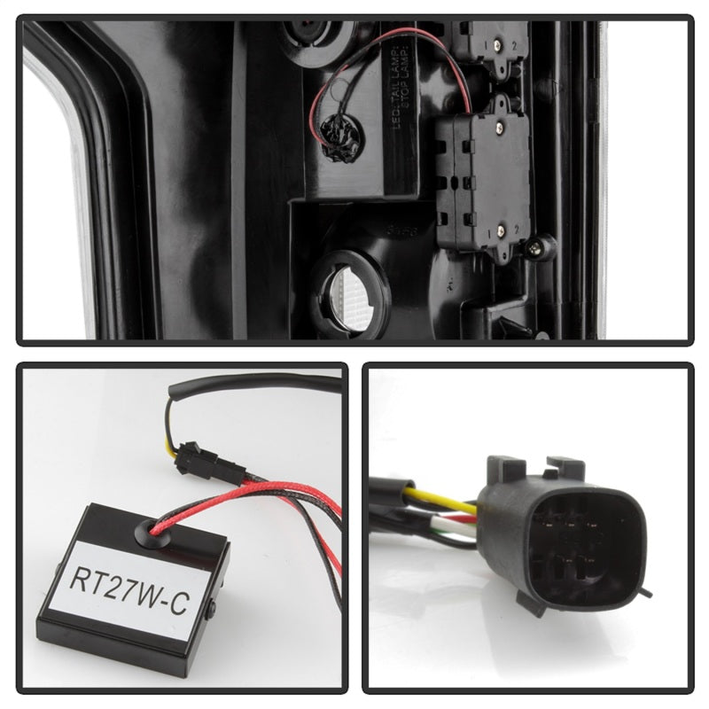 Spyder 5085658 fits Ford 18-19 F-150 (W/O Blind Spot Sensor) LED Tail Lights -