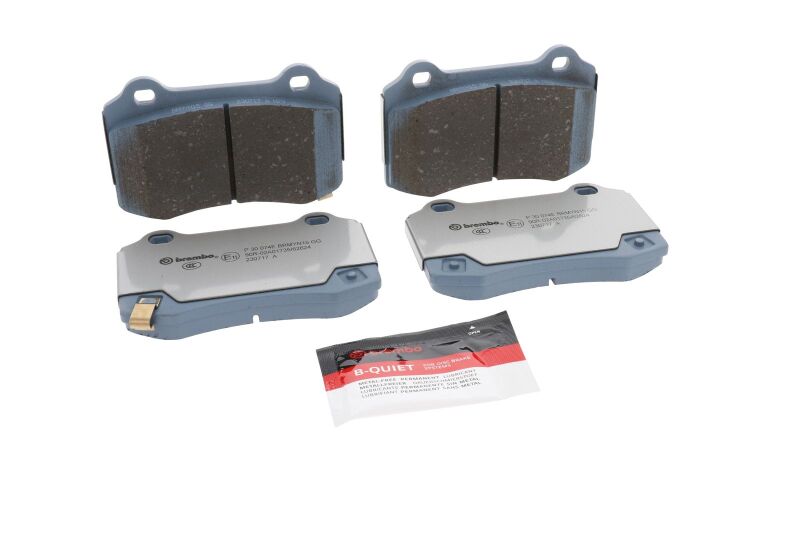 Brembo OE P30074E 12-21 fits Tesla S/16-21 X EVPad BrakePad