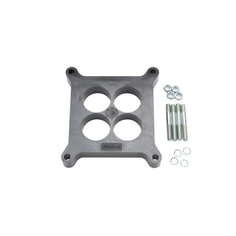 Edelbrock 8711 Carb Spacer 1-Inch 4-Hole