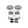 PowerStop fits Honda 97-01 Prelude Rear Autospecialty Brake Kit w/Calipers