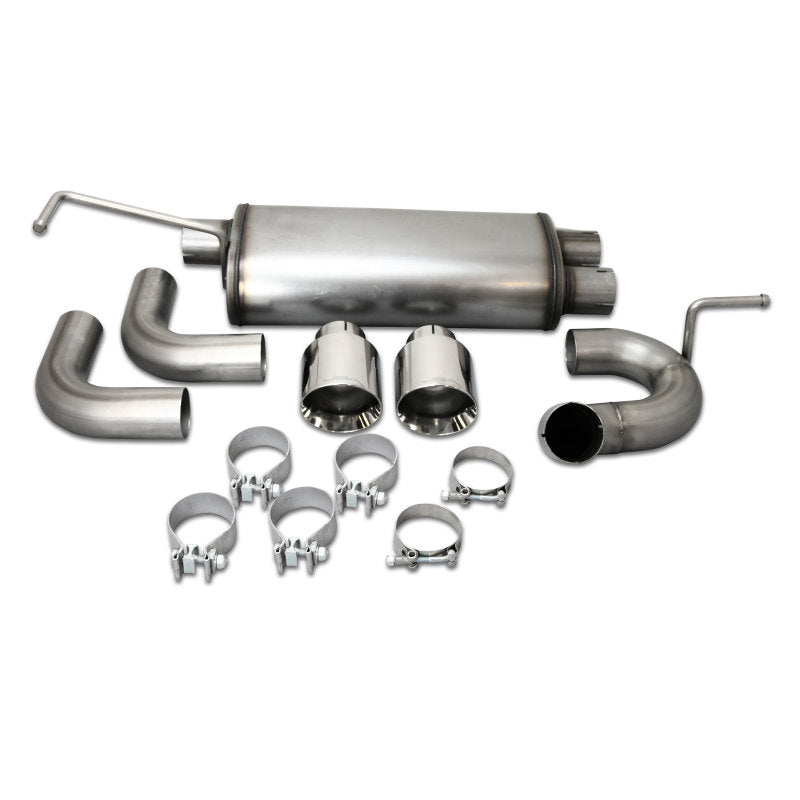 JBA 30-1545 07-18 fits Jeep Wrangler JK 3.8L/3.6L 304SS Dual Rear Exit Axle Back Exhaust