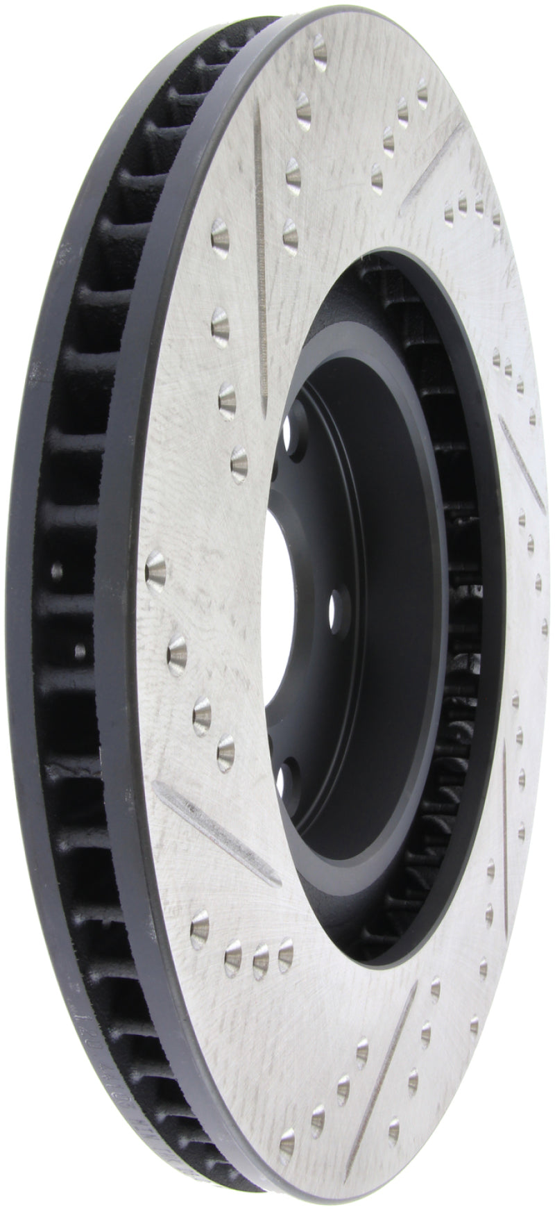 Stoptech 127.44103L 5/93-98 fits Toyota Supra Turbo Left Front Slotted & Drilled Rotor