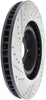 Stoptech 127.44103L 5/93-98 fits Toyota Supra Turbo Left Front Slotted & Drilled Rotor