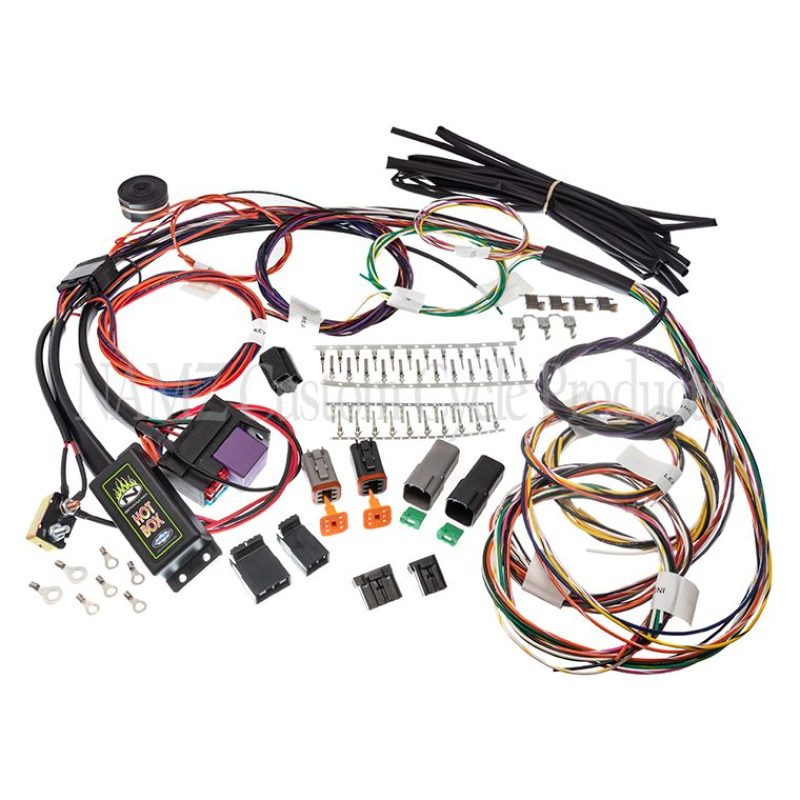 NAMZ NCBH-01-A Complete Bike Harness w/Starter Relay & 3-Circuits & Self Canceli