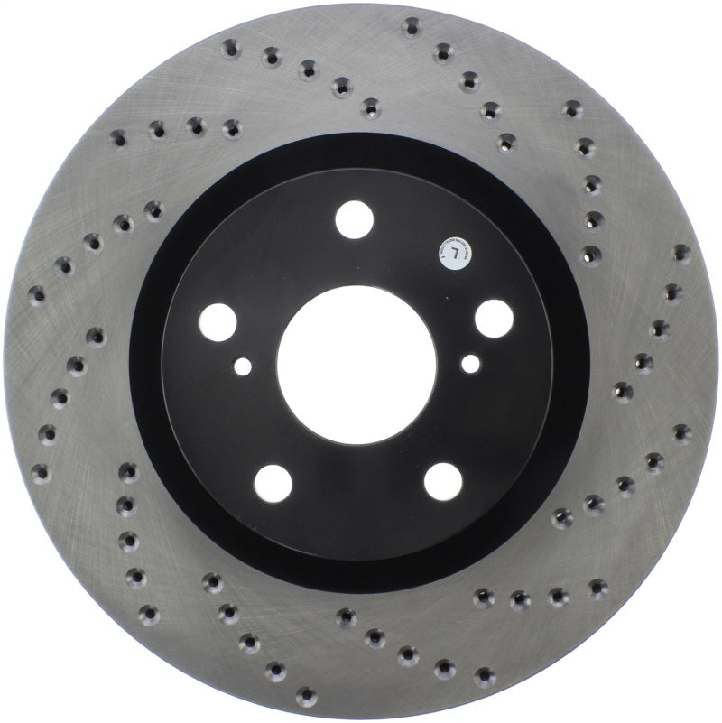 Stoptech 128.44146L 07-13 Lexus ES 250/ES 300/ ES330/ES350 SportStop Drilled Left Front Rotor