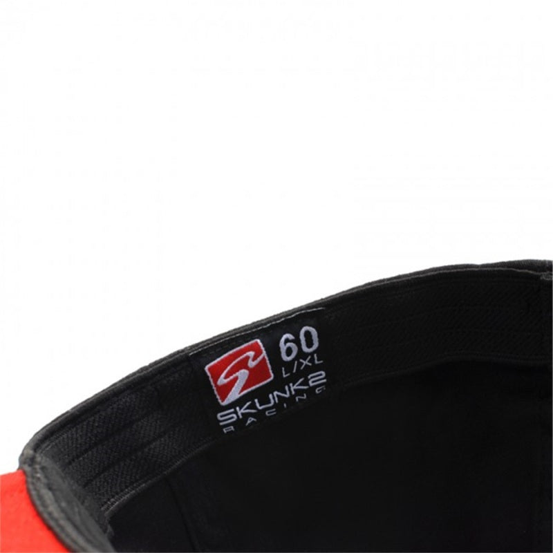 Skunk2 Racing 731-99-1502 Skunk2 Team Baseball Cap Racetrack Logo (Black) - L/XL