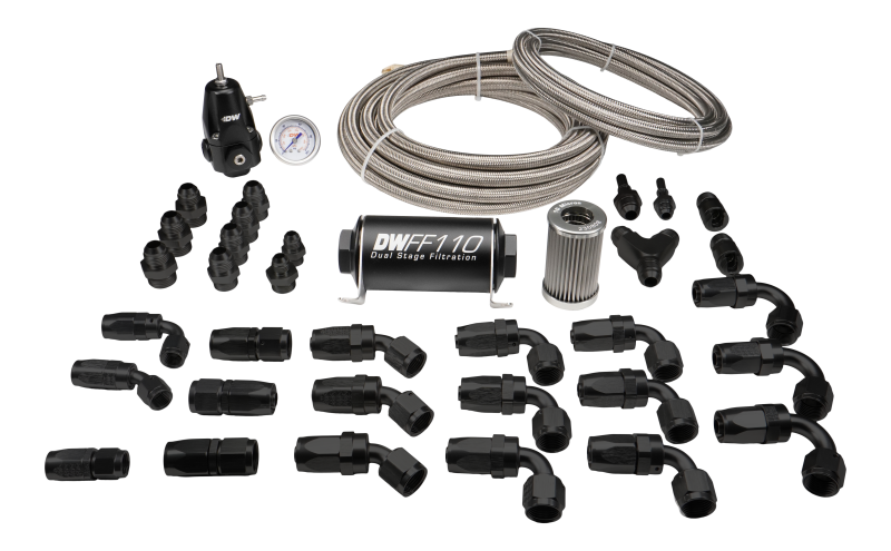 DeatschWerks 6-626 A90 Supra / fits BMW M3/M4 Return Plumbing Kit