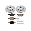 PowerStop KOE1377 fits Ford 05-07 Focus Front Autospecialty Brake Kit