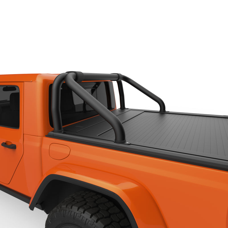 EGR SBAR0162 20-22 fits Jeep Gladiator RollTrac S-Series Black Powder Coated Sports Bar Jeep Gladiator