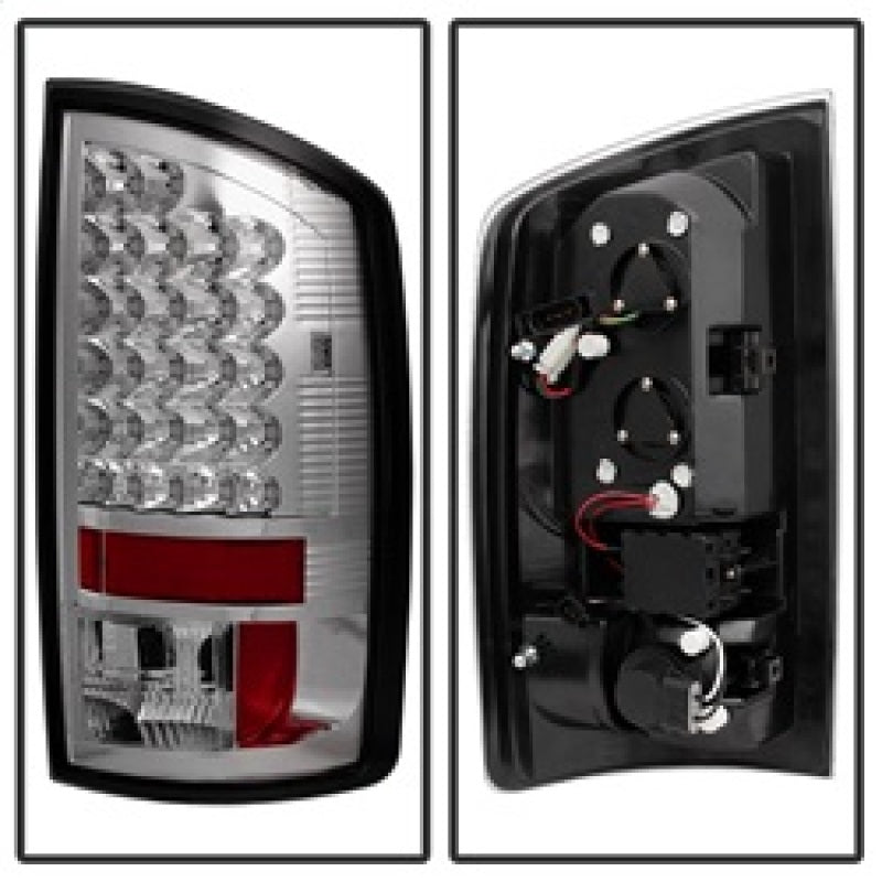 Spyder 5002624 fits Dodge 07-08 Ram 1500/Ram 07-09 2500/3500 LED Tail Lights Ch