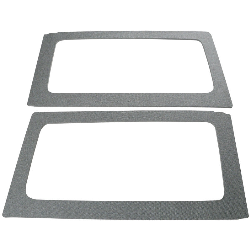 DEI 50153 fits Jeep 11-18 Wrangler JK 2-Door Boom Mat Rear Side Window Trim - 2