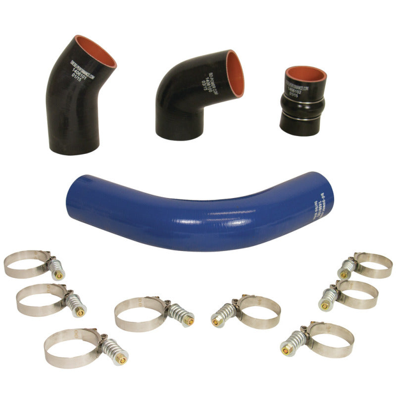 BD Diesel 1046275 Intercooler Hose & Clamp Kit - 2004 fits Chevy 01-20 LB7 Duram