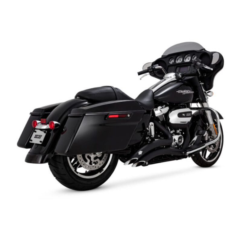 Vance and Hines Vance 46373 & Hines HD Dresser 17-22 Big Radius 2-2 Black Full