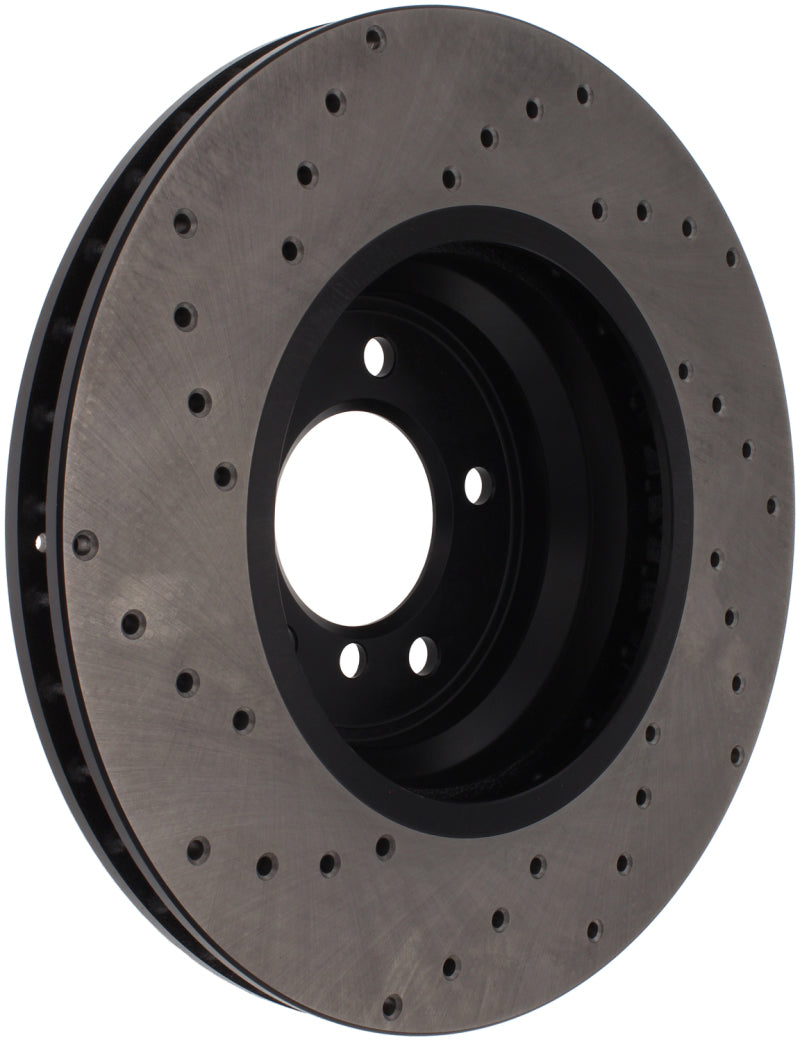 Stoptech 128.34093L 07-10 BMW 335i Cross Drilled Left Front Rotor