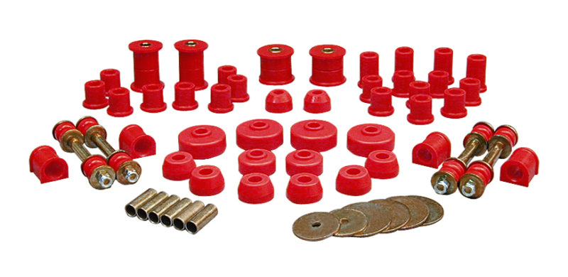 Prothane 18-2016 79-85 fits Toyota Truck 4wd Total Kit - Red