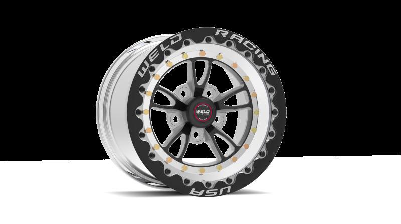 Weld 793B510214F RT Full Throttle 15x10 / 5x4.5 / 7.5in. BS Black Wheel - Sin