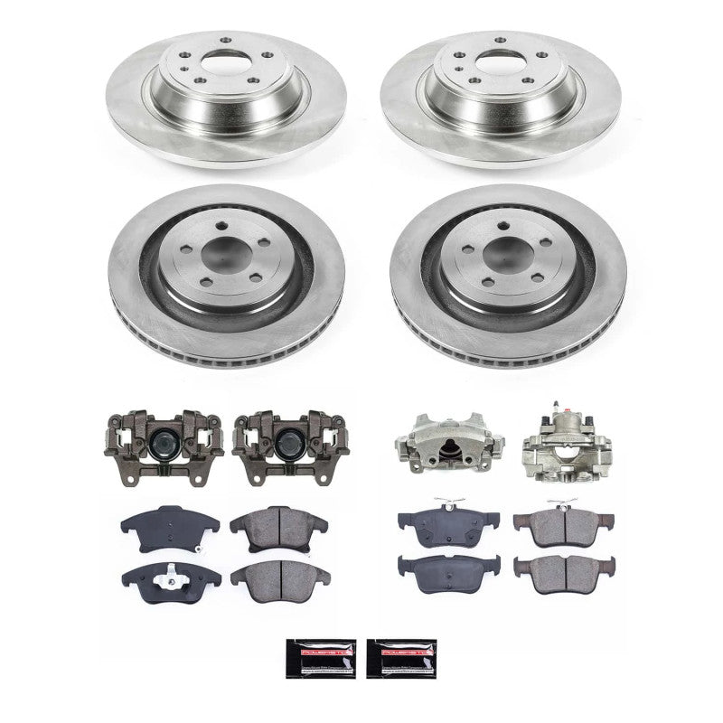 PowerStop KCOE6817B fits Ford 13-16 Fusion Rear Autospecialty Kit w/Calipers
