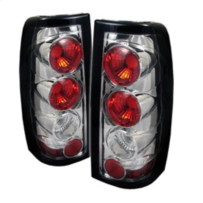 Spyder 5002020 fits Chevy 99-02 Silverado 1500 Euro Tail Lights G2 Version Chrm