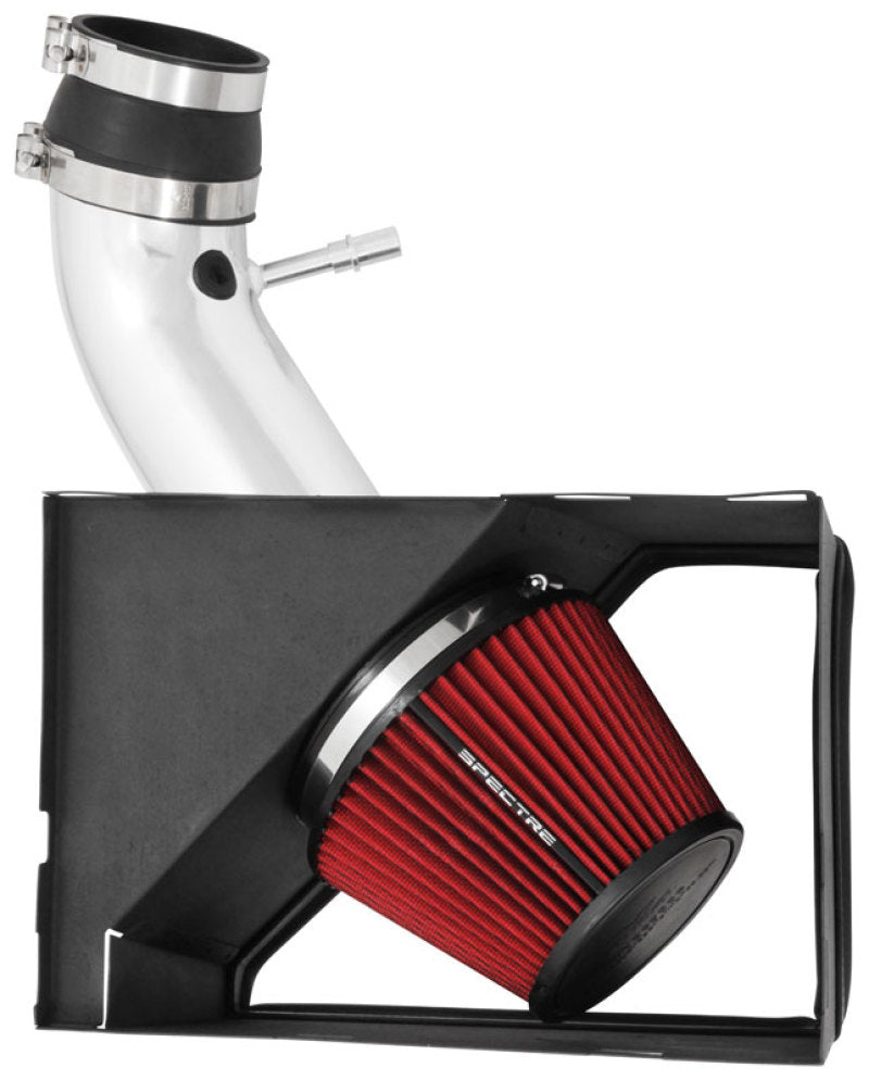 Spectre 9052 14-18 fits RAM 2500/3500 6.4L Air Intake Kit - Polished w/Red Filter