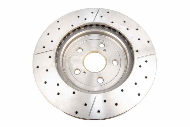 DBA 2702X 04-06 fits Lexus RX330 Front Drilled & Slotted Street Series Rotor