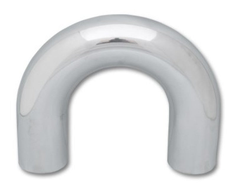 Vibrant 2870 3.5in O.D. Universal Aluminum Tubing (180 degree Bend) - Polished
