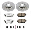 PowerStop K116-26 07-08 fits Nissan Maxima Front Z26 Street Warrior Brake Kit